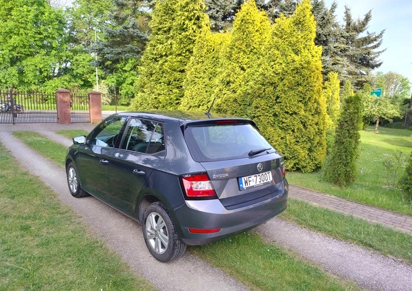 Skoda Fabia cena 47500 przebieg: 66250, rok produkcji 2019 z Warszawa małe 121